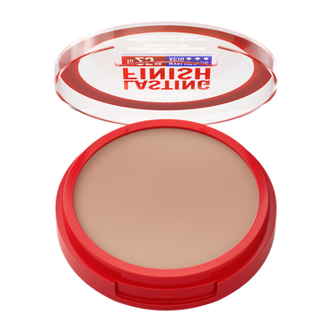 Rimmel Lasting Finish, 005 Ivory, Fondotinta Compatto, Finish Soft-Focus, Finish opaco, Coprenza totale, SPF20, Formula vegana, 7 g