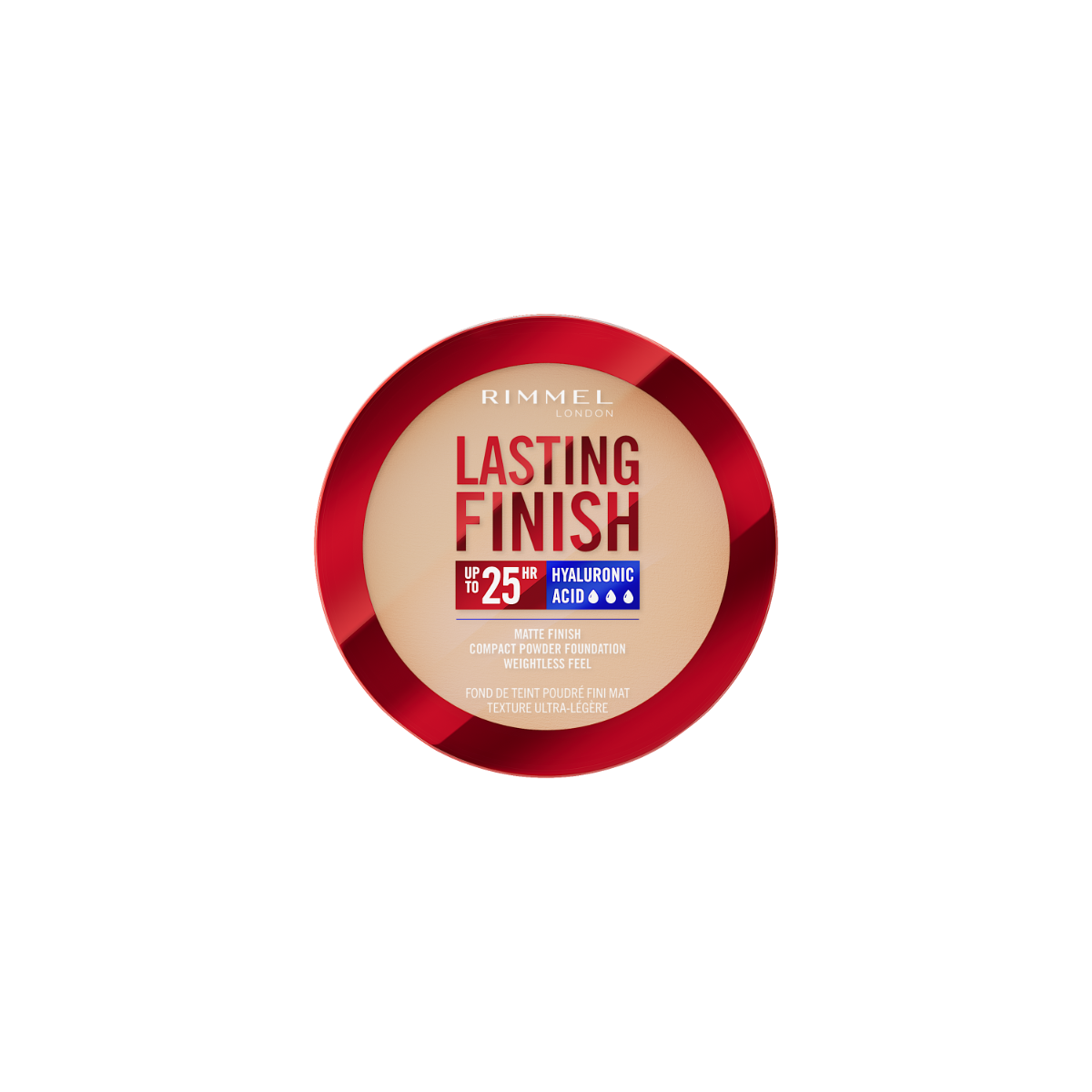 Rimmel Lasting Finish, 003 Sesame, Fondotinta Compatto, Finish Soft-Focus, Finish opaco, Coprenza totale, SPF20, Formula vegana, 7 g