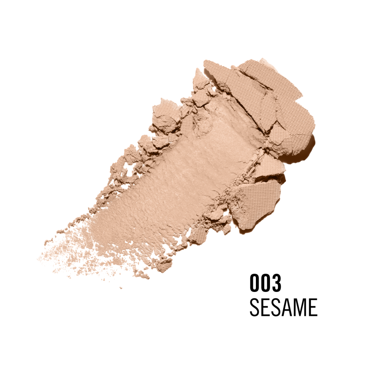 Rimmel Lasting Finish, 003 Sesame, Fondotinta Compatto, Finish Soft-Focus, Finish opaco, Coprenza totale, SPF20, Formula vegana, 7 g