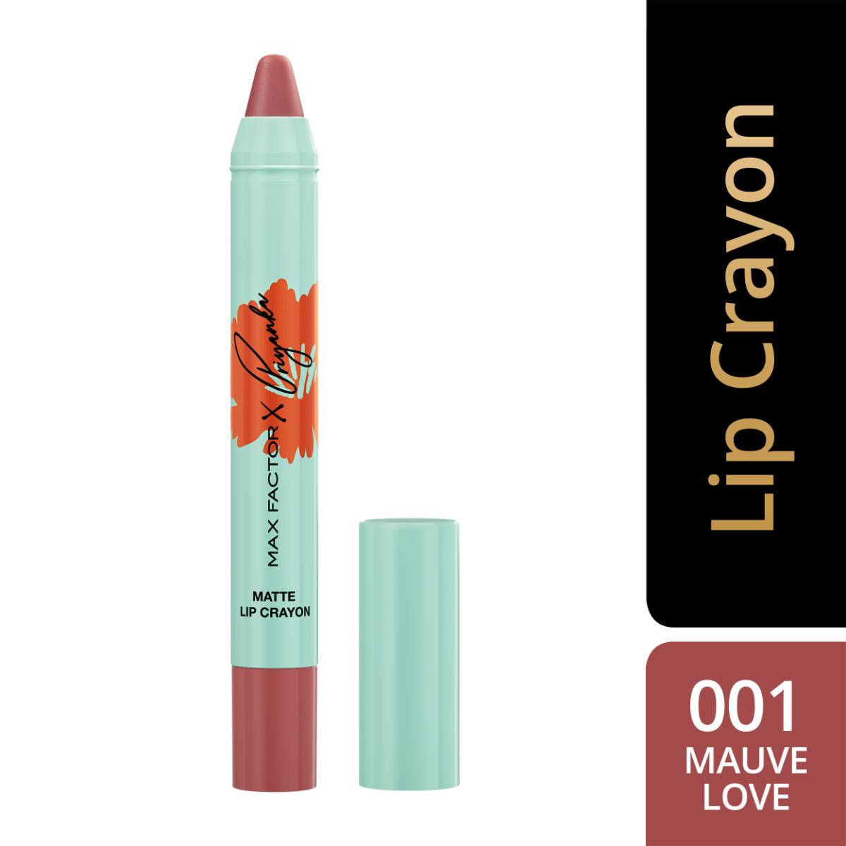 Max Factor X Priyanka Chopra Jonas Matita Stick Labbra, 001, Mauve Love, Finish matte, Effetto idratante, A lunga durata