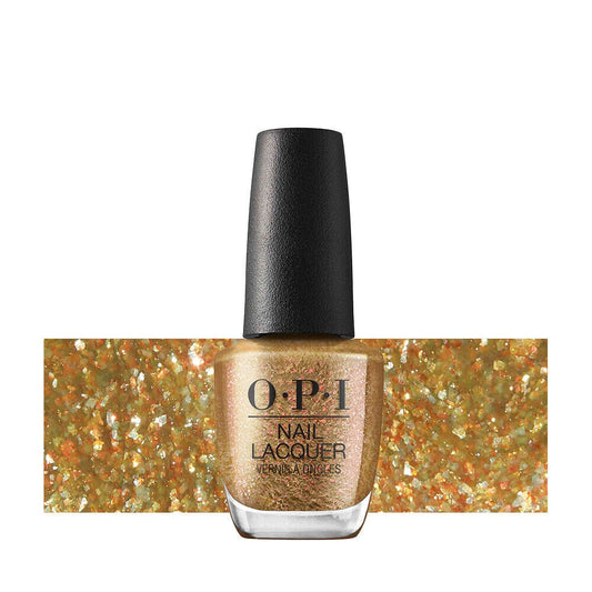 OPI Nail Lacquer Terribly Nice HRQ02 Five Golden Flings 15m