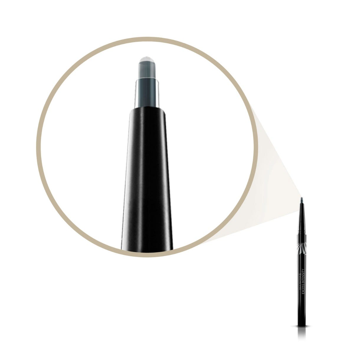 Max Factor - Matita Occhi Automatica Excess Intensity Longwear - Eyeliner Waterproof Tratto Preciso - 7 Jade - 2 G