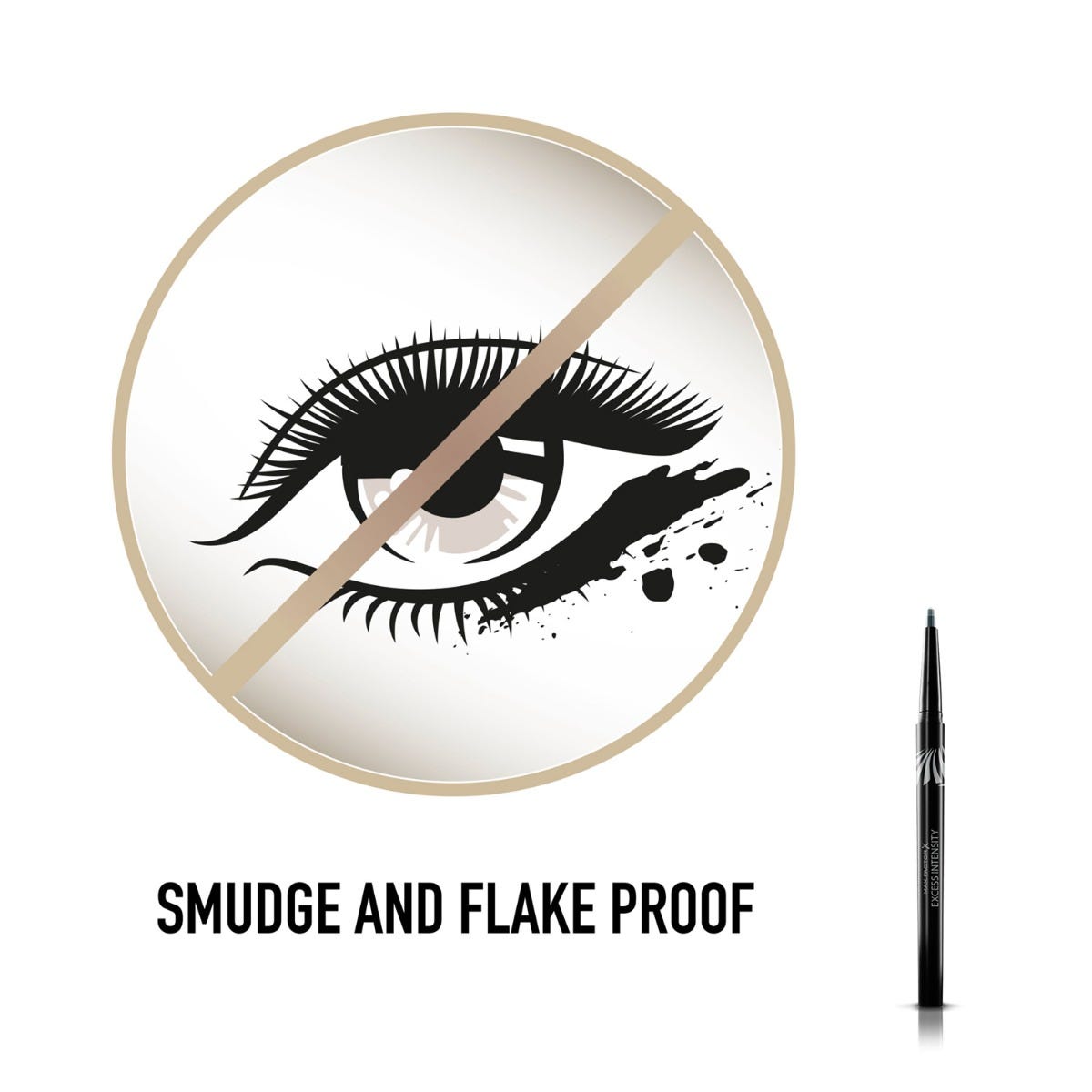 Max Factor - Matita Occhi Automatica Excess Intensity Longwear - Eyeliner Waterproof Tratto Preciso - 7 Jade - 2 G