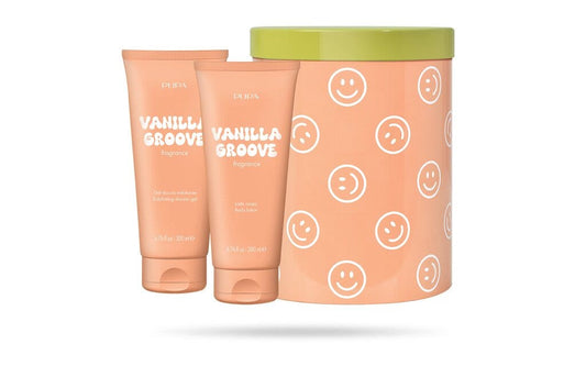 Pupa Happy Box Kit Vanilla Groove Gel Doccia Esfoliante 200ml+ Latte Corpo 200ml