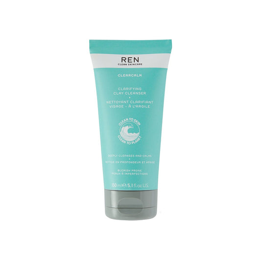 Ren Clean Skincare Clearcalm Detergente Viso Argilla 150ml