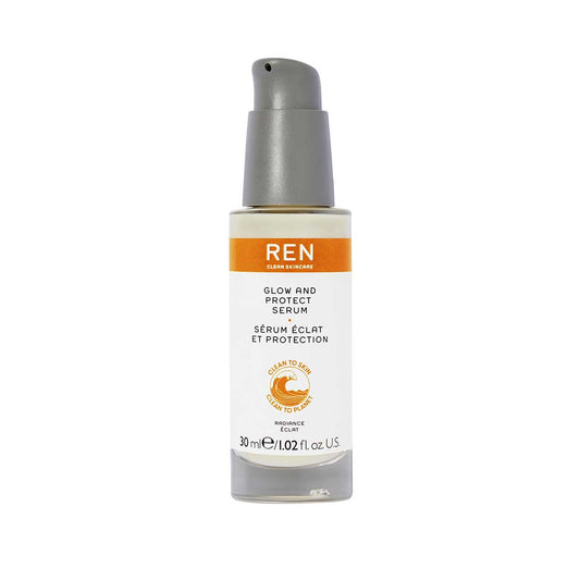 Ren Clean Skincare Radiance Glow And Protect Siero Viso 30ml