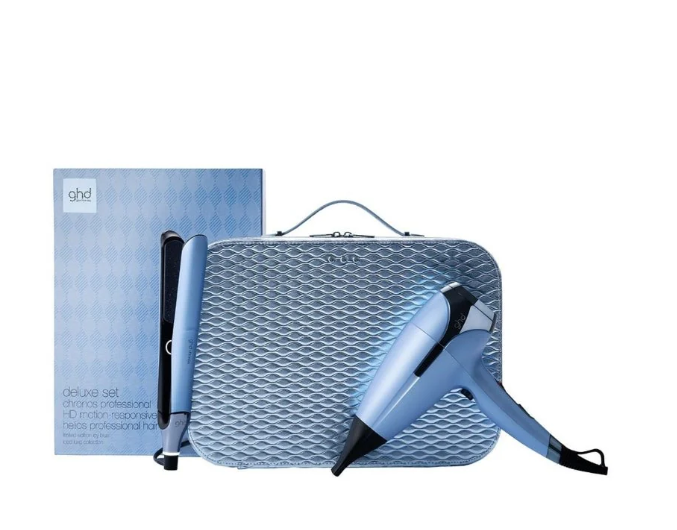 Ghd Deluxe Gift Set Iced Luxe Collection Blu Ghiaccio