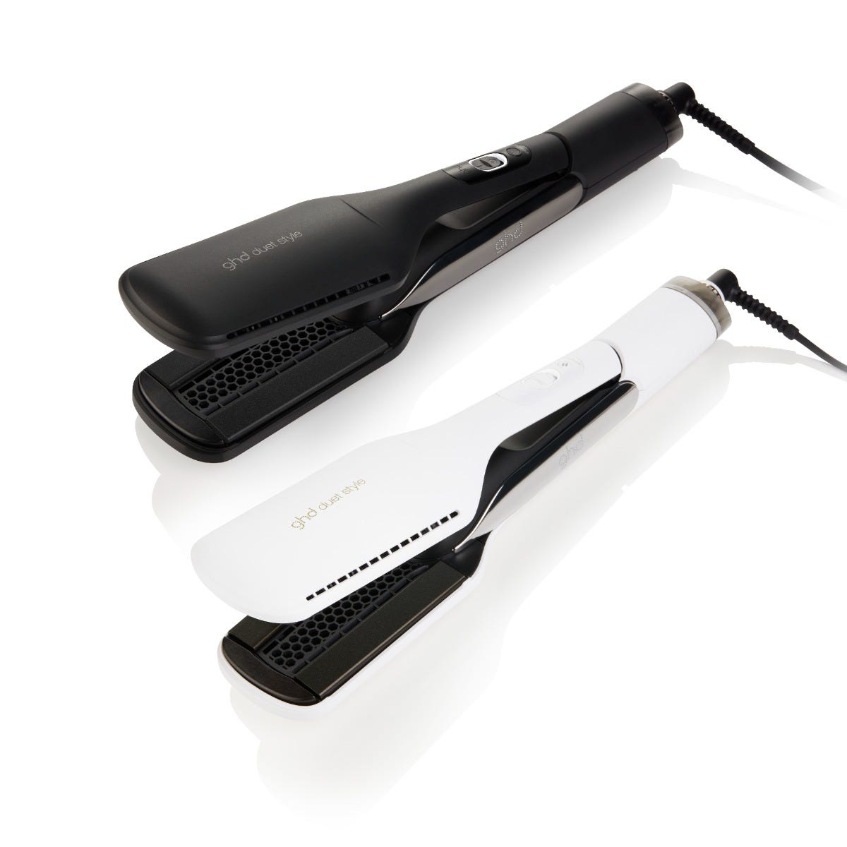 Ghd Duet Style - Piastra Asciugacapelli 2 in 1 Bianca