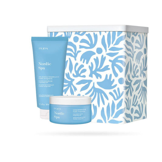 Pupa Nordic Spa Kit Gel Doccia + Scrub Detergente Corpo 300ml + 250ml
