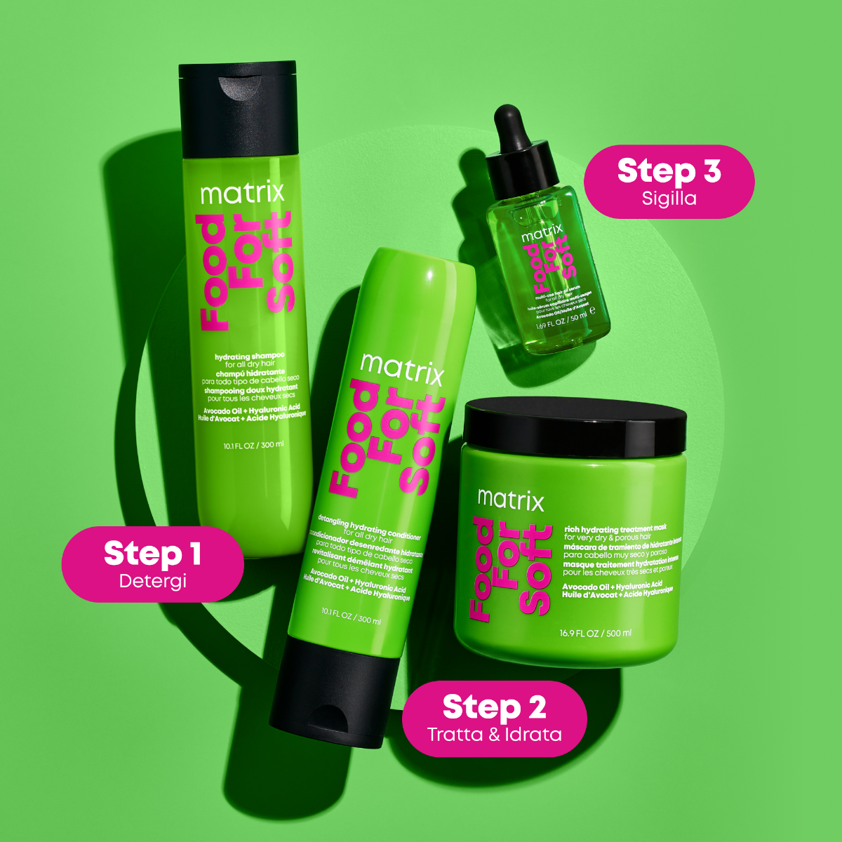 Matrix Total Results Food For Soft Olio Multiuso per capelli secchi 50 ml