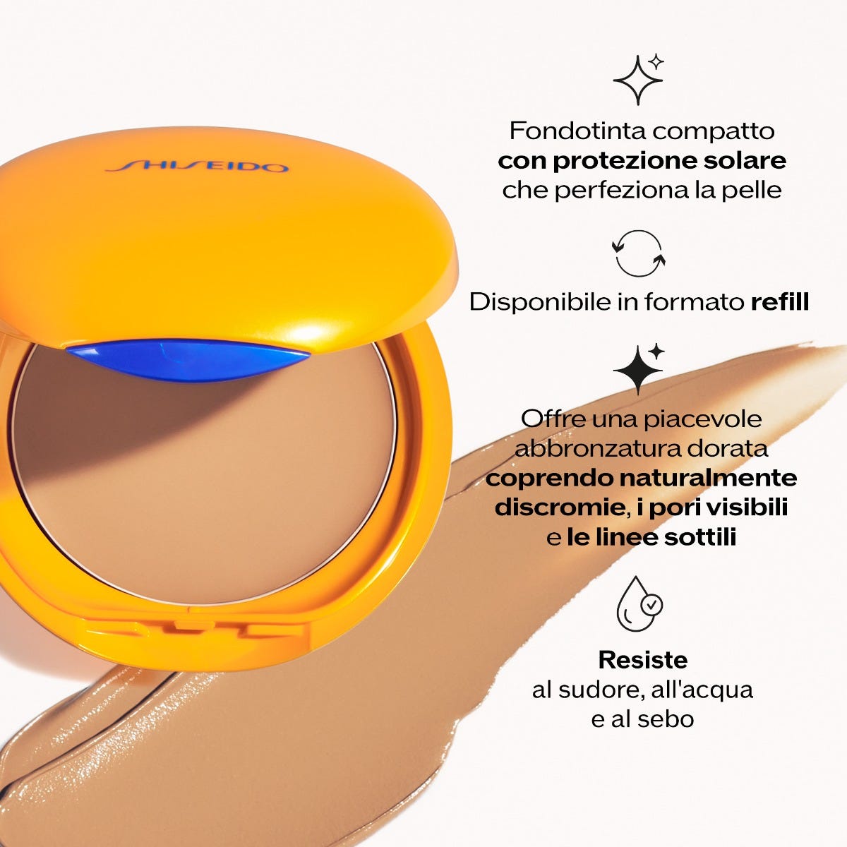 TANNING COMPACT SPF10 REFILL - Honey