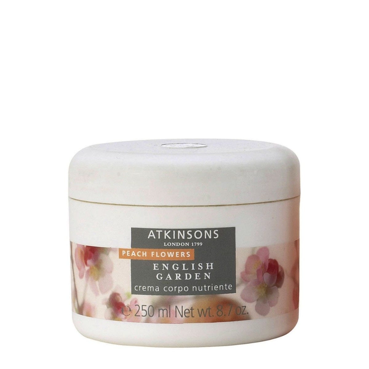 English Garden Peach Flowers Crema Corpo Addolcente 250ml