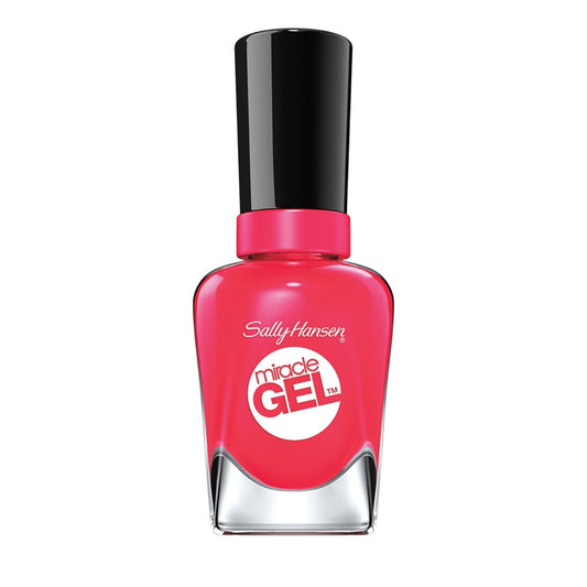 Sally Hansen - Smalto Unghie Miracle Gel - Smalto Gel Senza Lampada Uv - Effetto Manicure Professionale - 220 Pink Tank - 14,7 ml