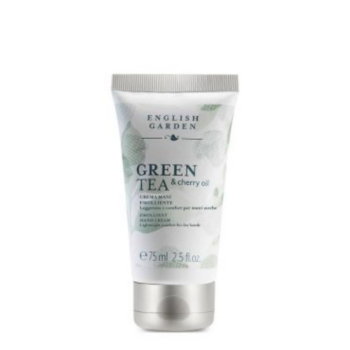 English Garden Green Tea E Cherry Oil Crema Mani 75ml