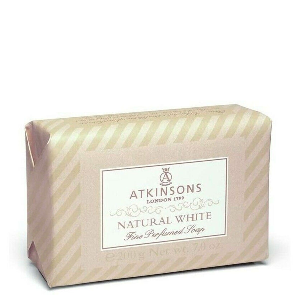 Fine Perfumed Soap Large Size Natural White 200g