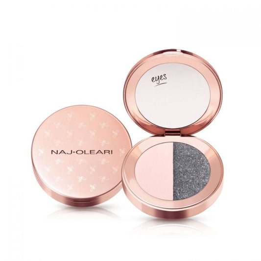 Matte & Shine Duo Eyeshadow - Rosa e Argento