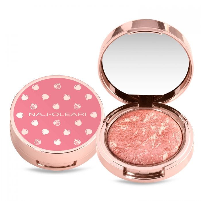 Glow Cloud Baked Blush - 01 CInnamon Rose