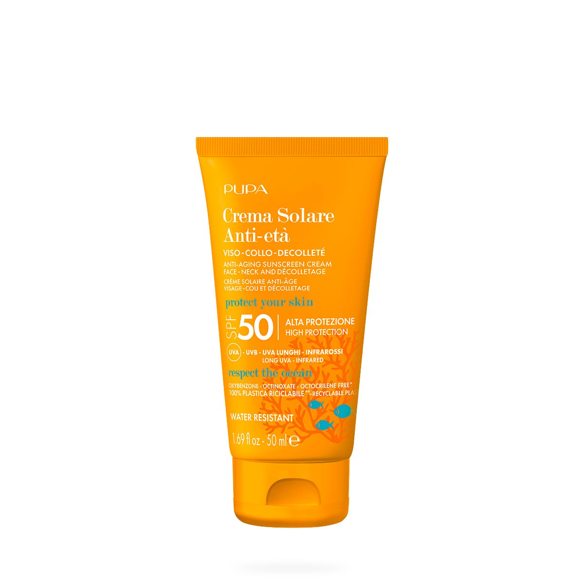 Pupa Crema Solare Viso Antietà SPF50 50ml