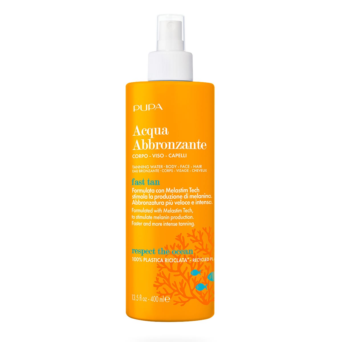 Pupa Acqua Abbronzante Corpo Viso E Capelli 400ml
