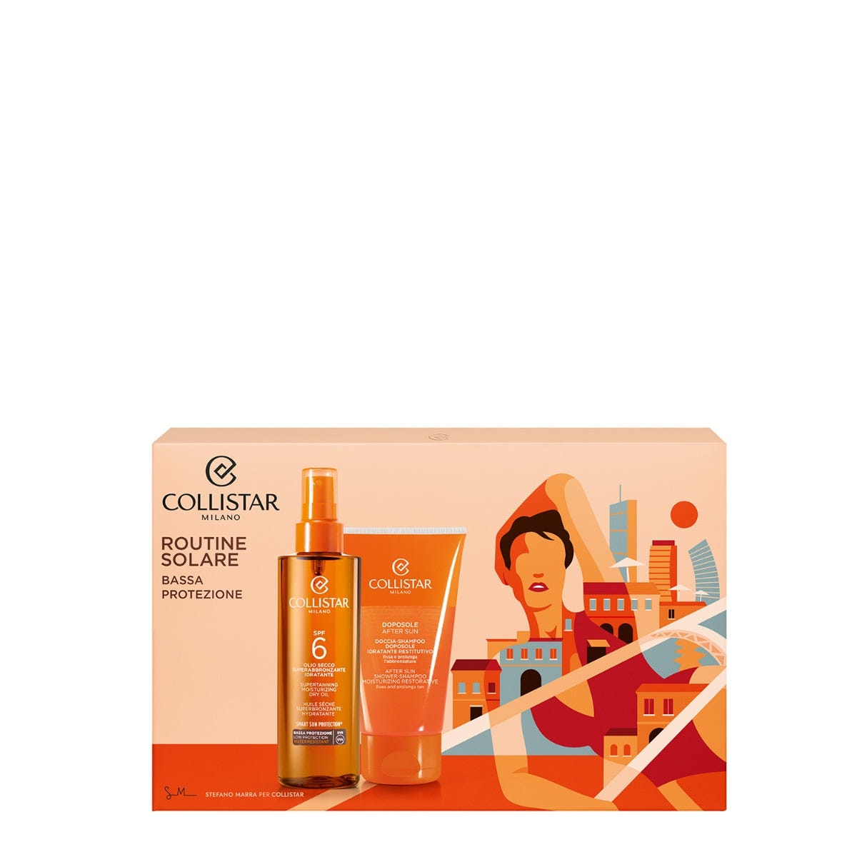 Cofanetto Olio Secco Superabbronzante Idratante SPF 6