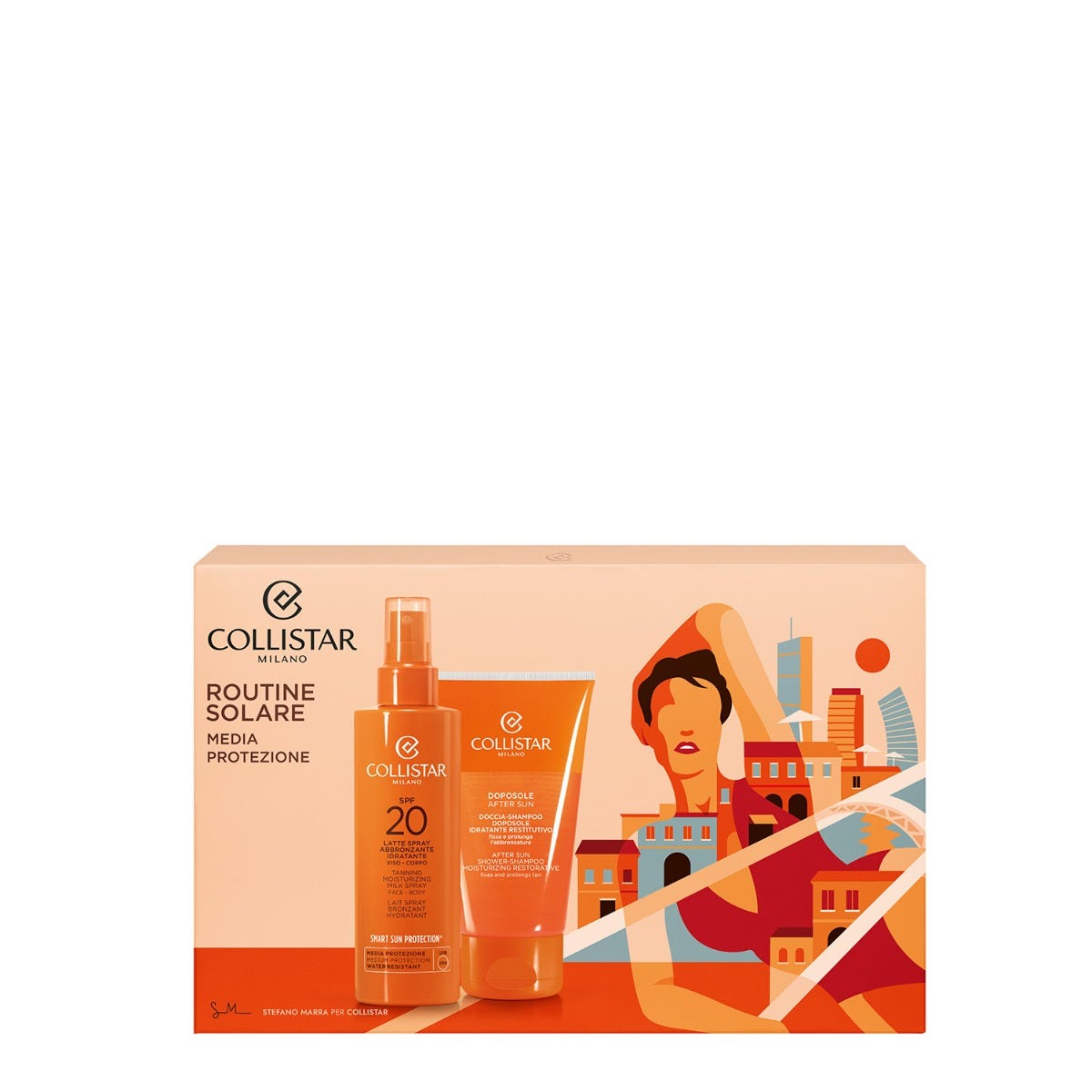 Cofanetto Latte Spray Abbronzante Idratante SPF 20