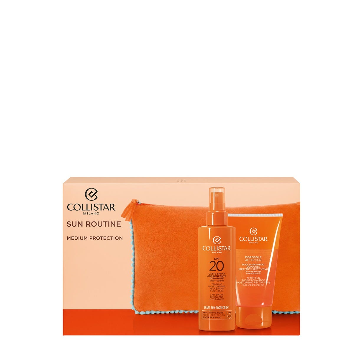 Cofanetto Latte Spray Abbronzante Idratante SPF 20