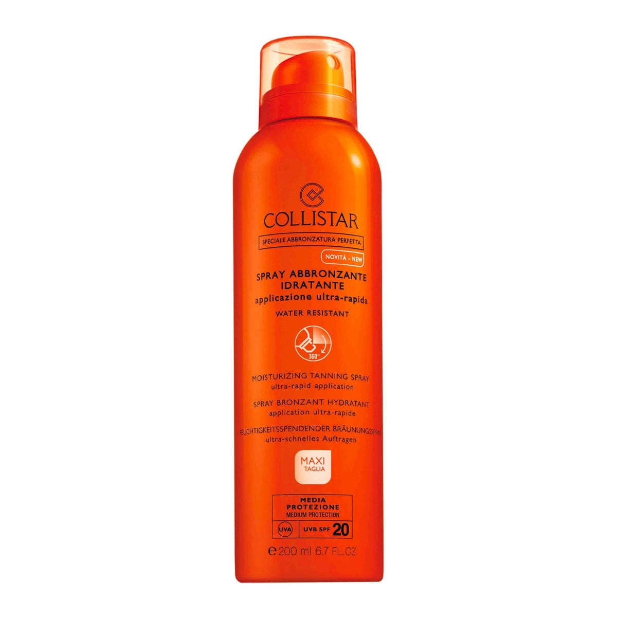 Spray Abbronzante Idratante Spf20 200ml