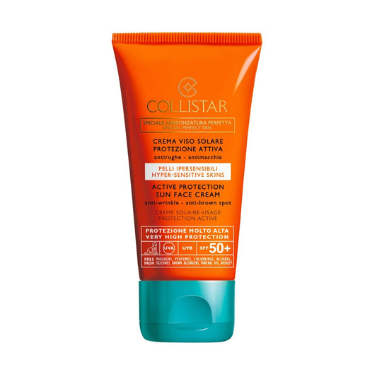 Crema Viso Solare Protezione Attiva Spf 50+ 50ml