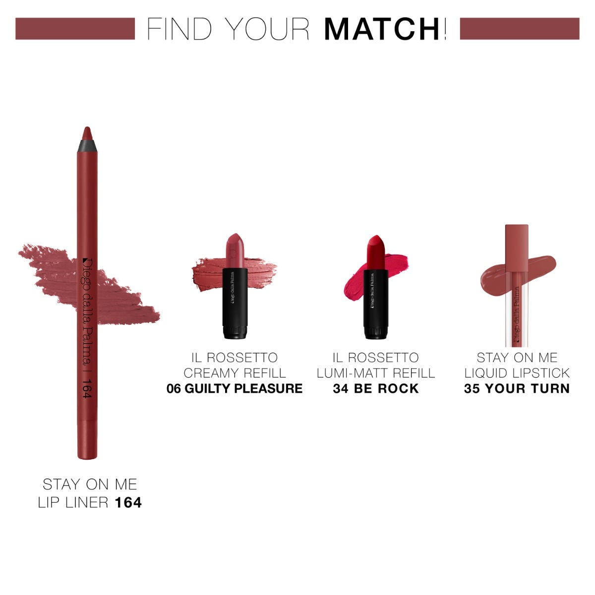 Stay On Me Lip Liner 164 Marsala