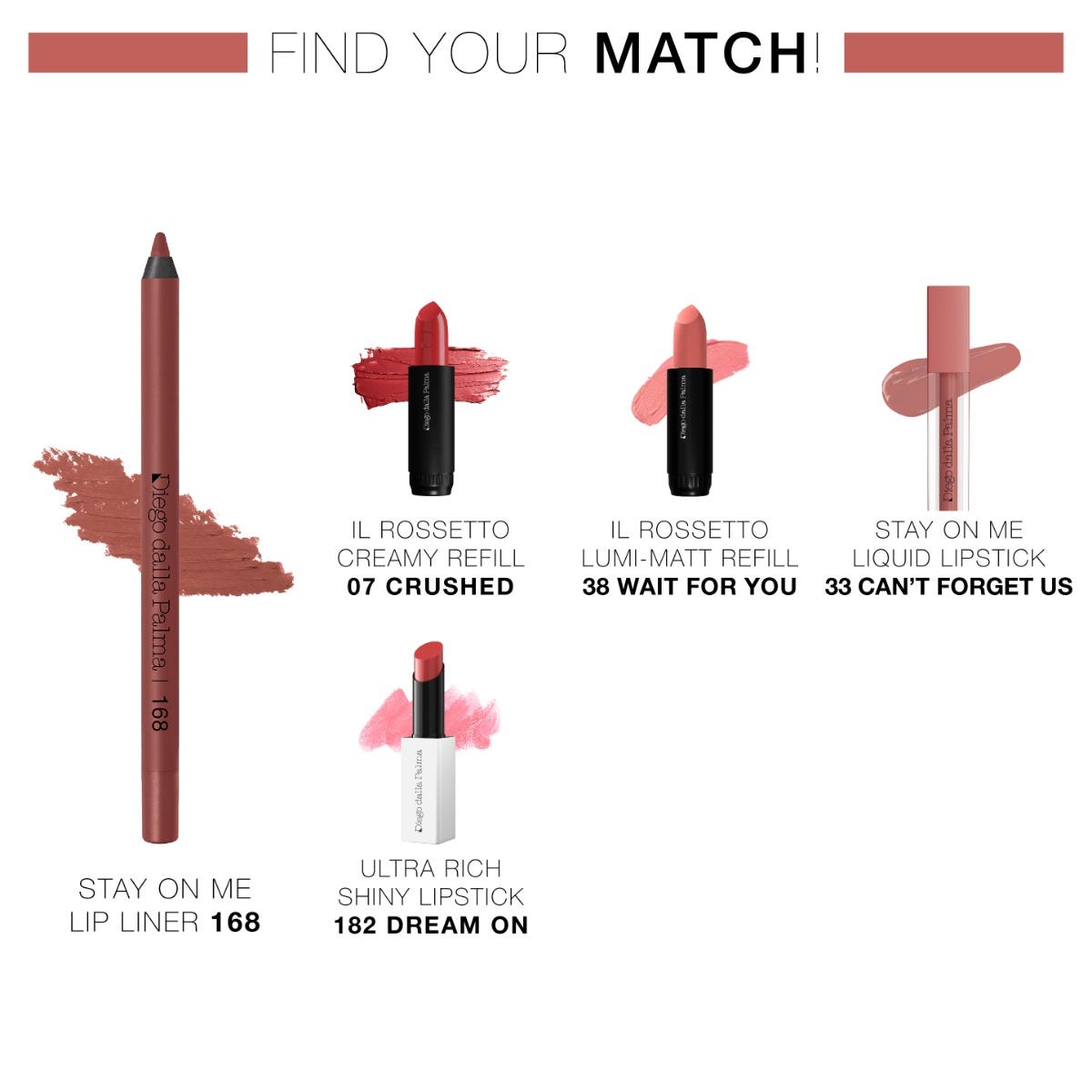 Stay On Me Lip Liner 168 Terracotta