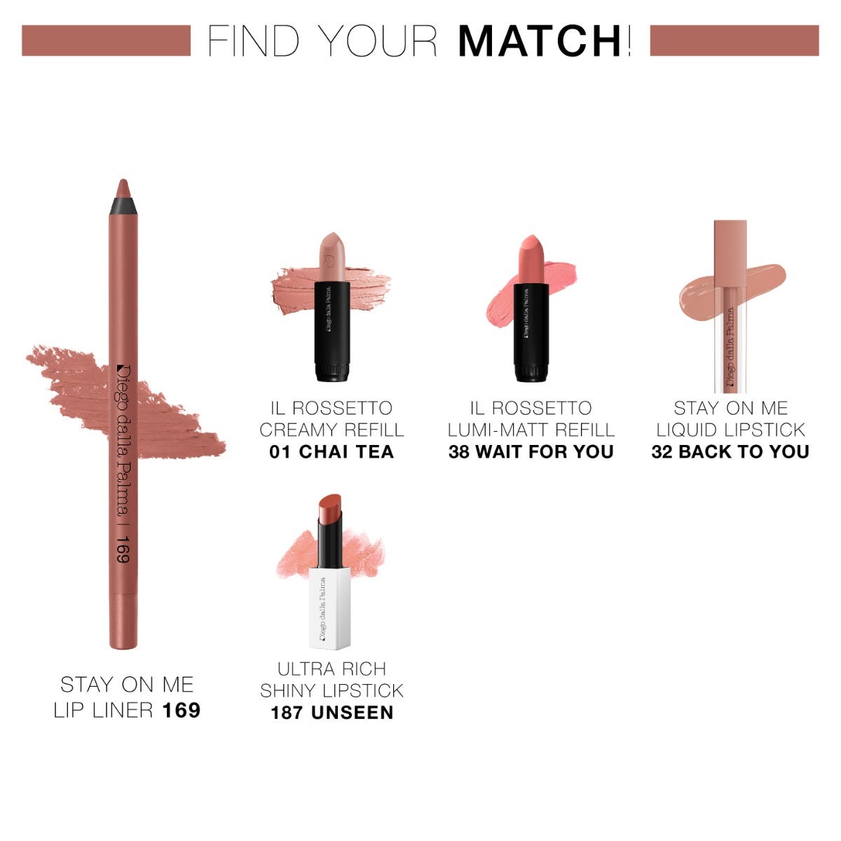 Stay On Me Lip Liner 169 Miele