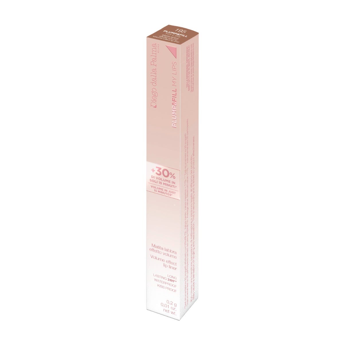 Plump&Fill My Lips - Matita Labbra Effetto Volume - Volume Effect Lip Liner 195 Miele