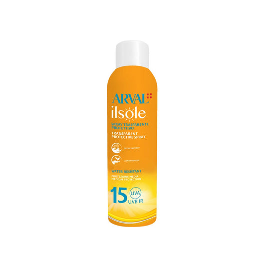 Arval Sun Il Sole Spray Trasparente Protettivo 200ml SPF15