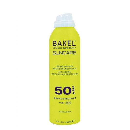 Bakel Solare Spray Viso e Corpo SPF 50+ 150ml