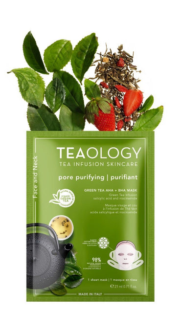 Green Tea AHA+BHA Mask | Purifica e Libera