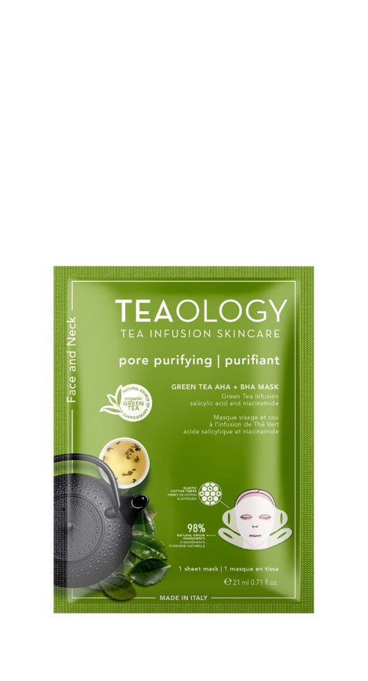 Green Tea AHA+BHA Mask | Purifica e Libera