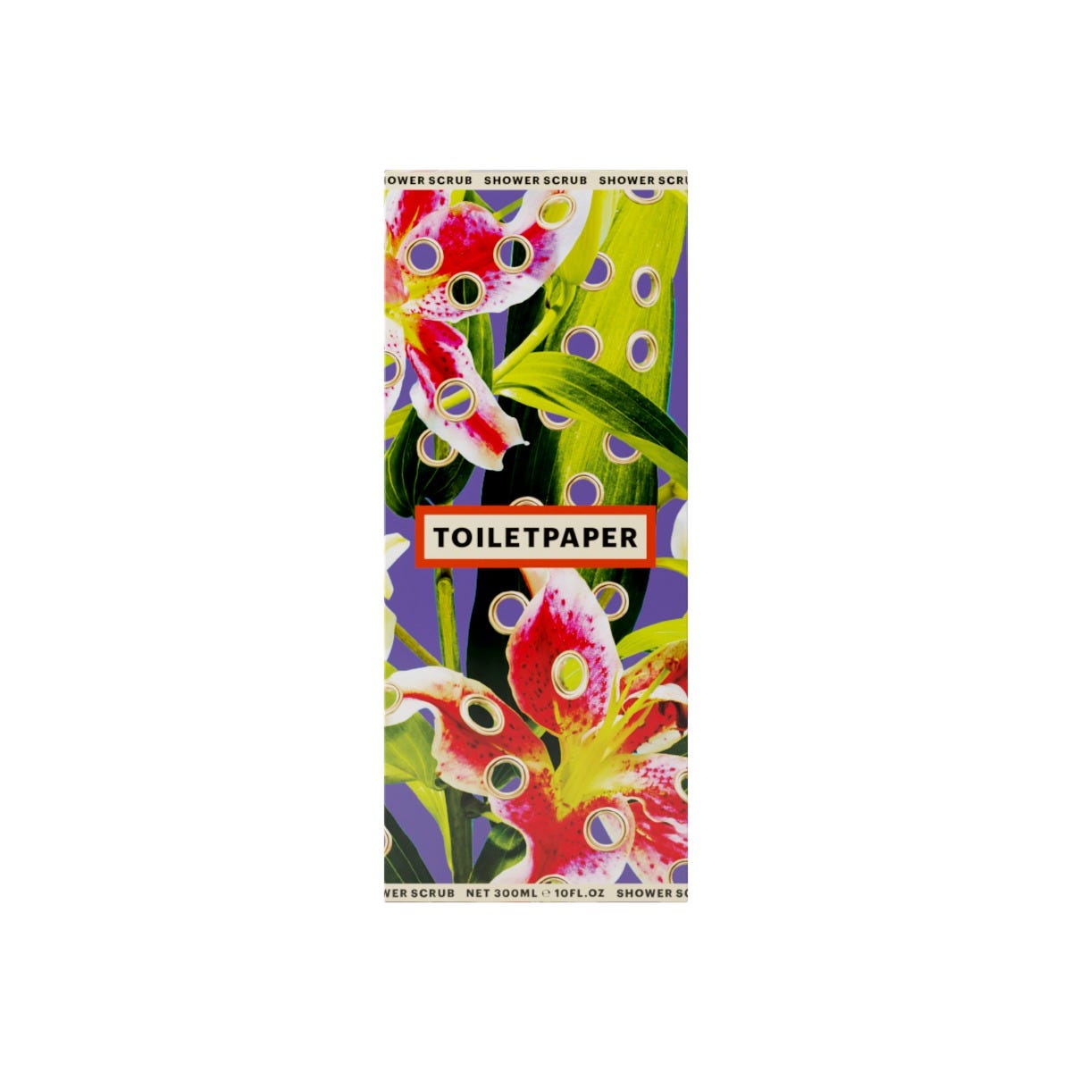 Toiletpaper Shower Scrub Bergamotto & Geranio 300ml