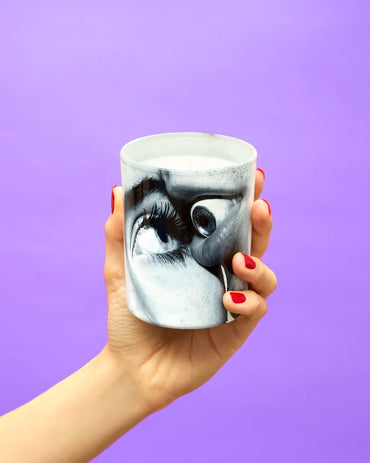 Toiletpaper Candle Eye e Mouth Fico & Lavanda 200g
