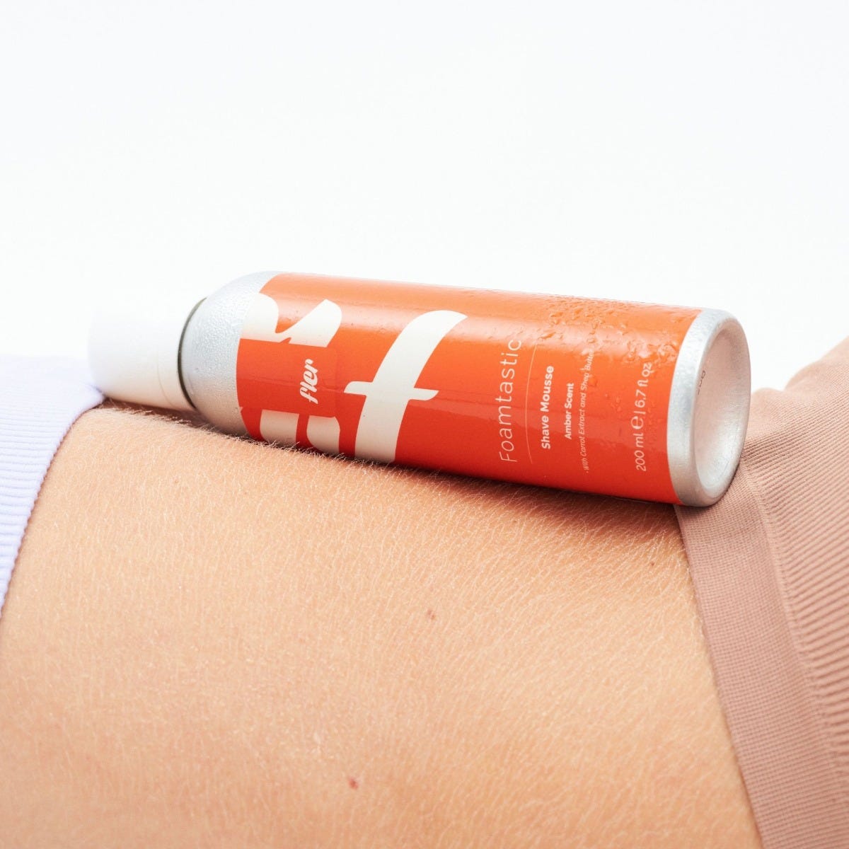 Foamtastic Amber - Shave mousse with carrot extract & shea butter