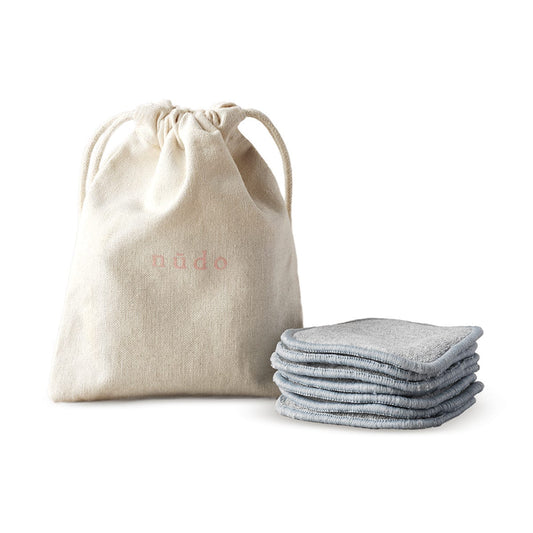 Dischetti struccanti in cotone lavabili & riutilizzabili - 7 dischetti