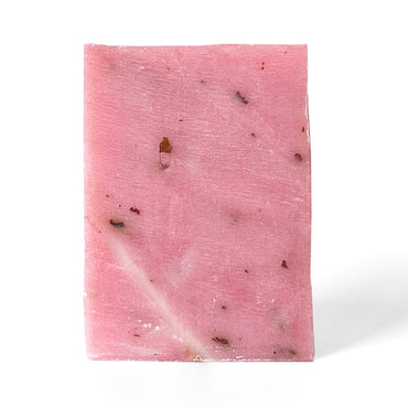 Sapone Fatto a Mano con Petali di Rosa