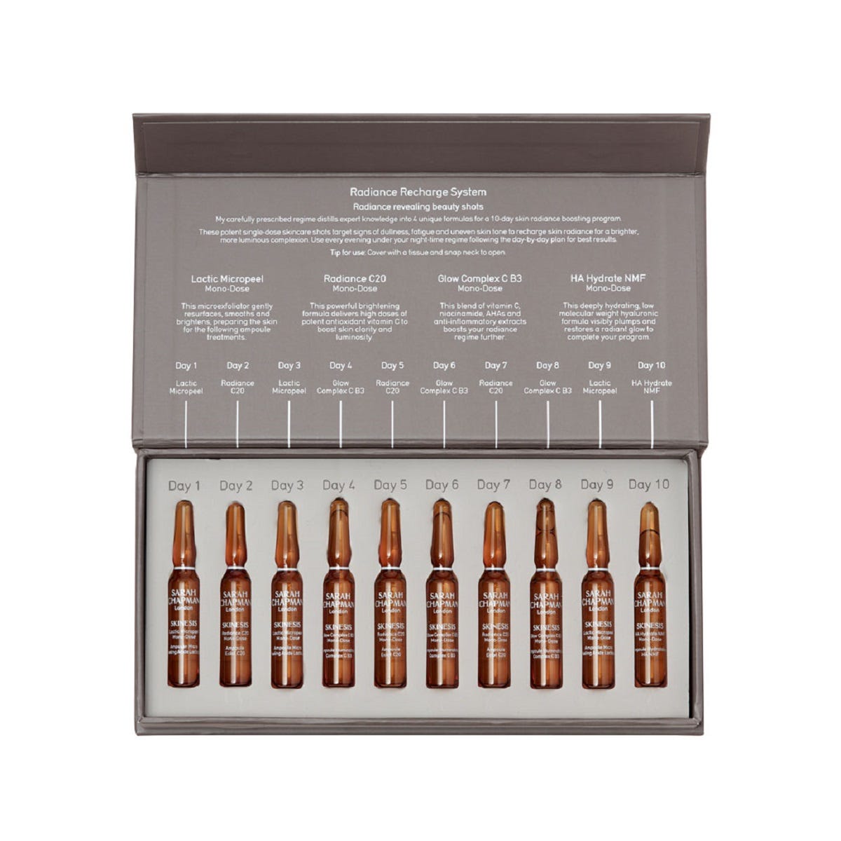 Skinesis Radiance Recharge System 10 Fiale