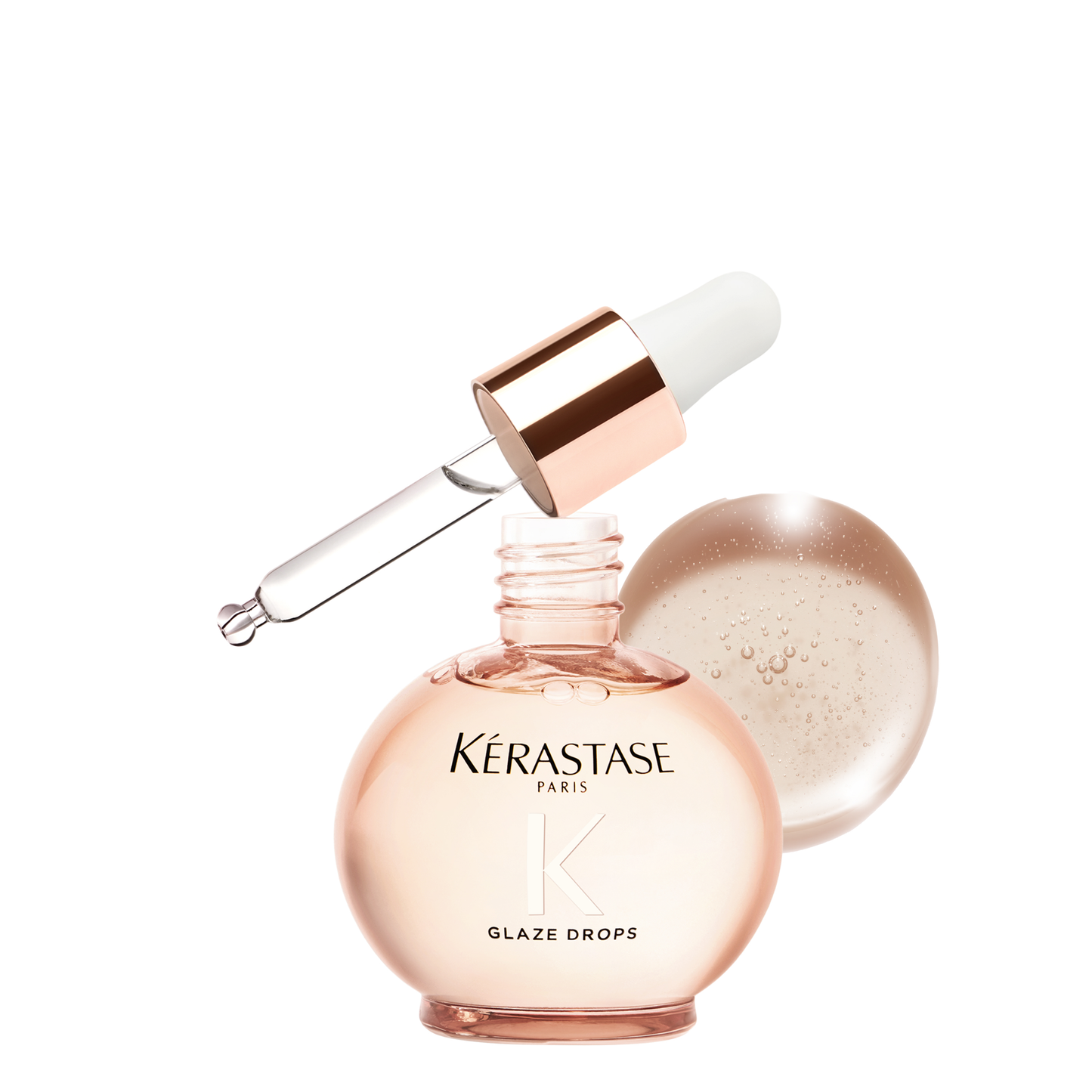 Kérastase Gloss Absolu Olio leggero Glaze Drops per capelli tendenti al crespo 45ml