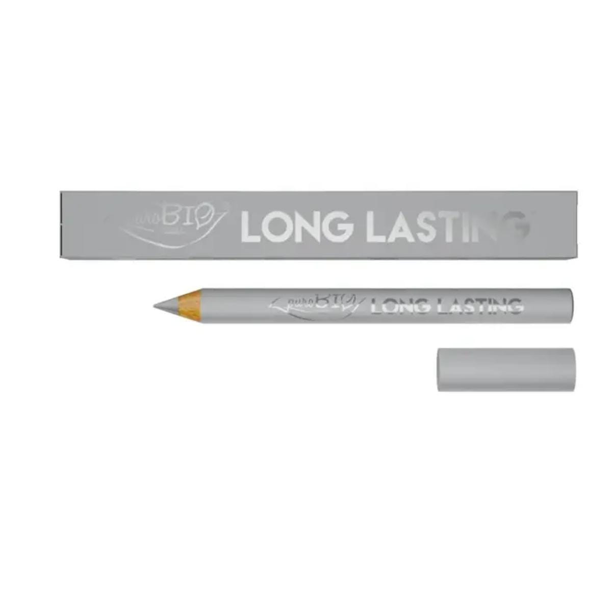 Purobio Matitone Ombretto Long Lasting 028L Argento Finish Perlato