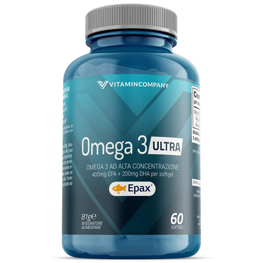 Vitamincompany New Omega 3 Ultra 60 Softgel