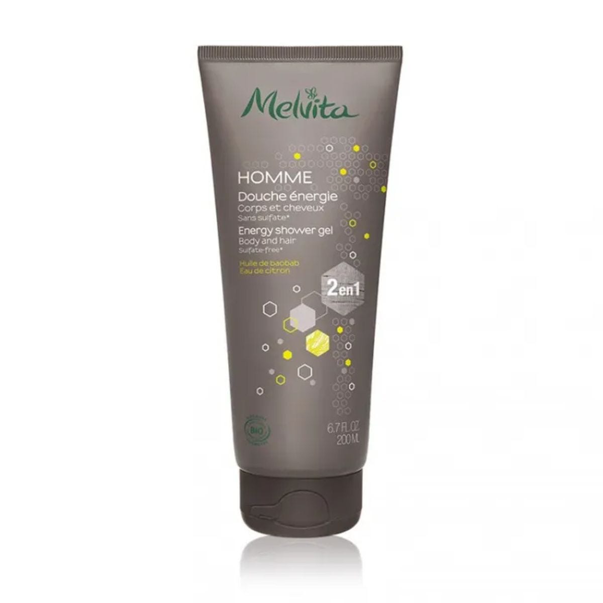 Melvita Doccia Shampoo 2 In 1 Uomo Energy 200ml
