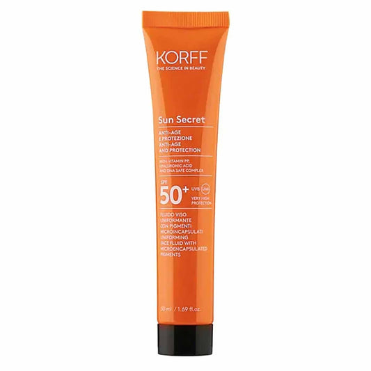 Korpff Sun Secret Fluido Viso Uniformante SPF50+ - 02 Dark
