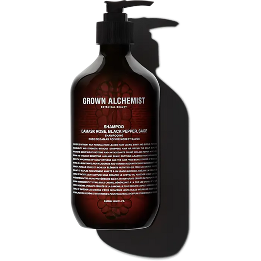 Shampoo Damask Rose, Black Pepper, Sage 500ml