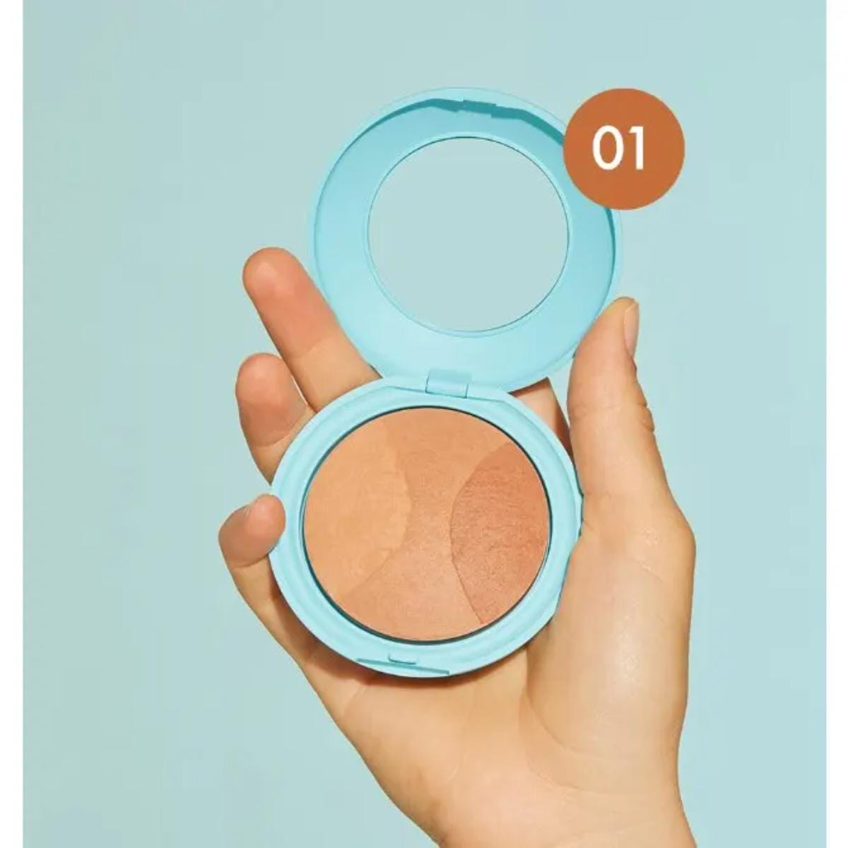 Goovi Terra Abbronzante Trio 01 Natural Rose Tan