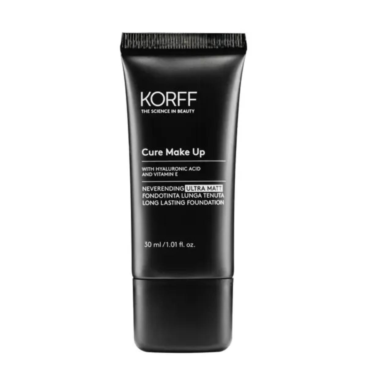 Korff Neverending Ultra Matt Fondotinta SPF30 Lunga Tenuta 04 30ml